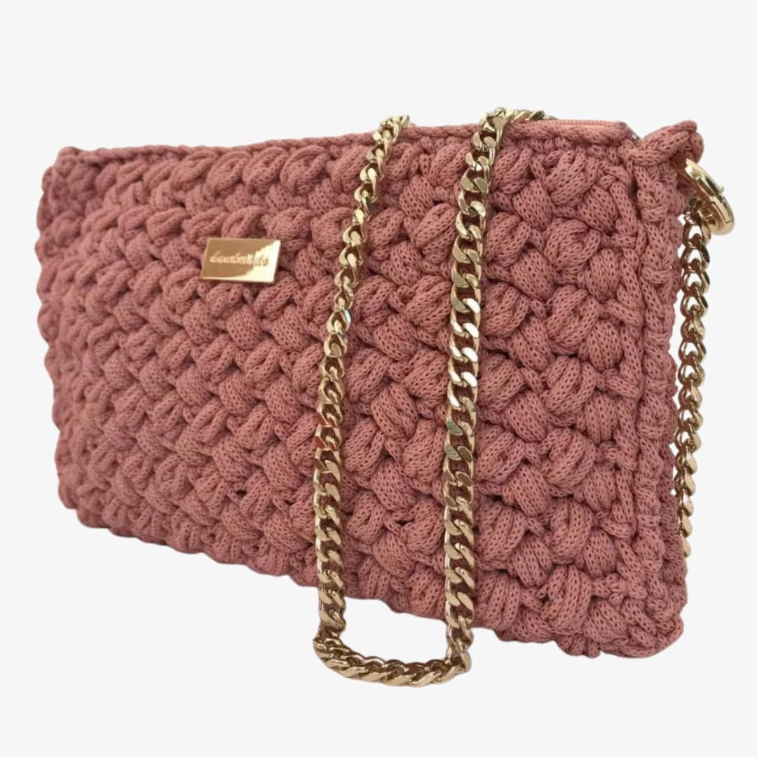 Shoulder Bag Irida - Ροζ Χρώμα