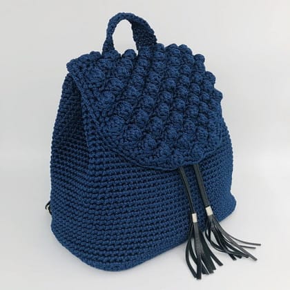 Τσάντα Πλάτης Erato, Μπλέ Navy Χρώμα