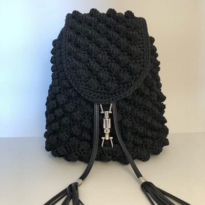 Τσάντα Πλάτης Bubble, Μαύρο Χρώμα