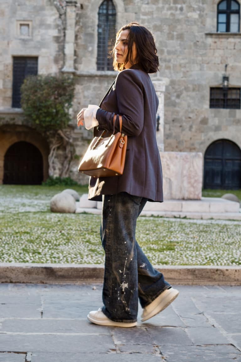 Δερμάτινη Τσάντα Χειρός Julie - Image 11