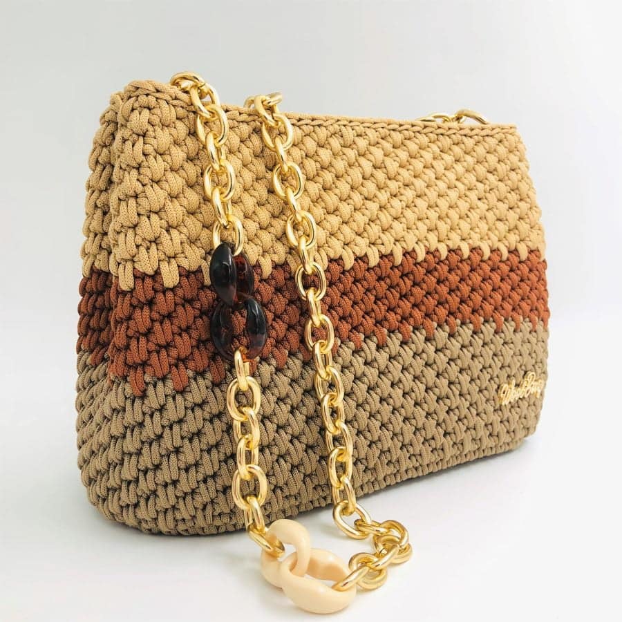 Shoulder Bag Faidra, Τριχρωμία