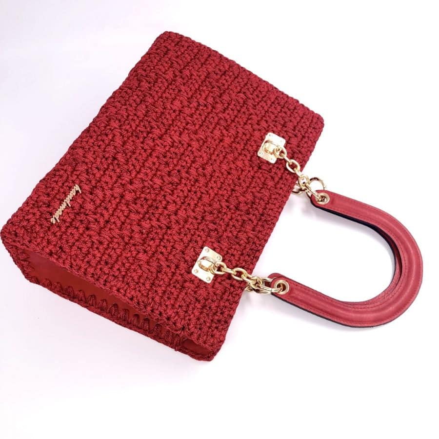 All Day Bag Rozalia, Κόκκινο Χρώμα - Image 4