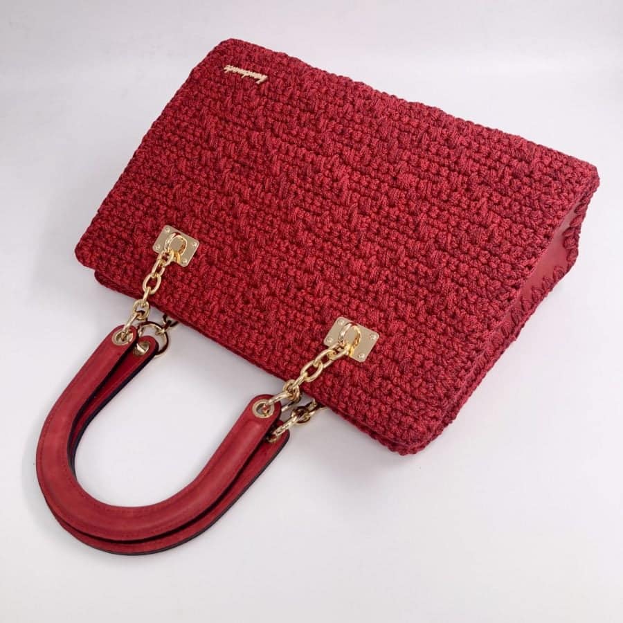 All Day Bag Rozalia, Κόκκινο Χρώμα - Image 2