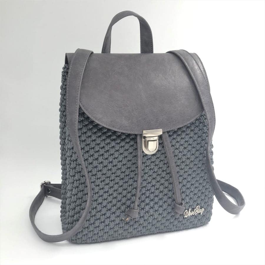 Τσάντα Πλάτης Julieta, Γκρι Χρώμα