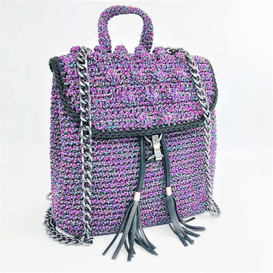 Τσάντα Πλάτης Isidora - Πολύχρωμη