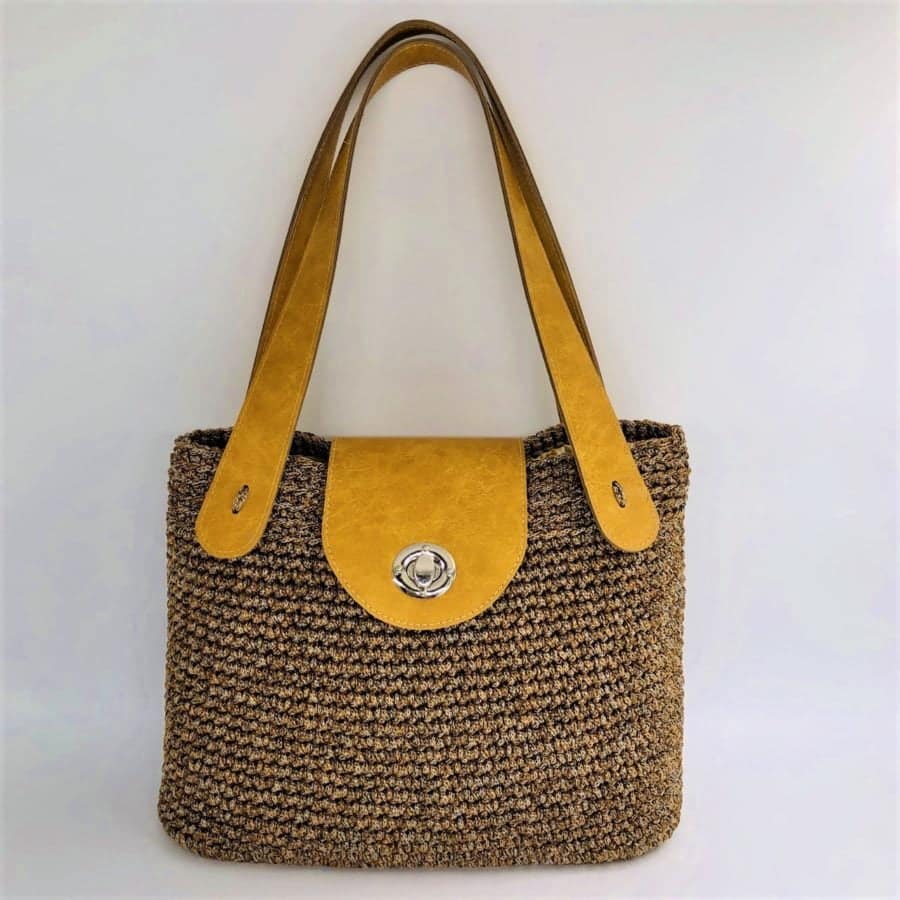 All Day Bag Julia, Πολύχρωμο Μουσταρδί Χρώμα