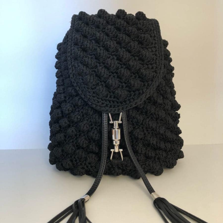 Τσάντα Πλάτης Bubble, Μαύρο Χρώμα