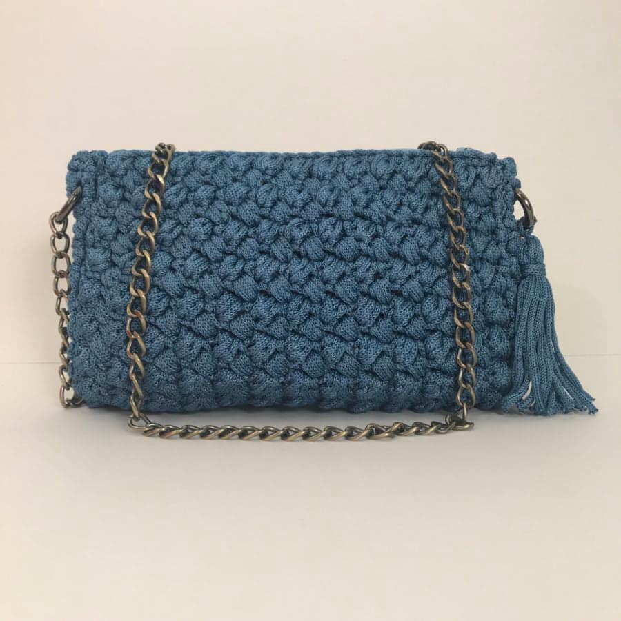 Everyday Shoulder Bag Anastazia, Μπλε Ραφ Χρώμα - Image 2