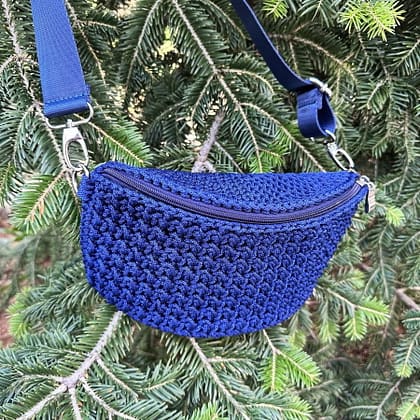 Πλεκτό Hand Bag Μέσης και Ώμου