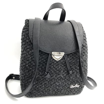 Backpack Julieta, Βιντάζ Μαύρο Winter