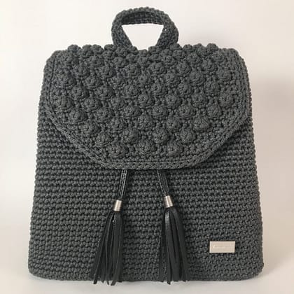 Τσάντα Πλάτης Erato, Γκρι Σκούρο Χρώμα