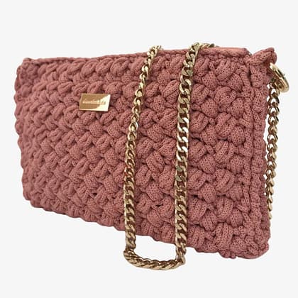 Shoulder Bag Irida - Ροζ Χρώμα