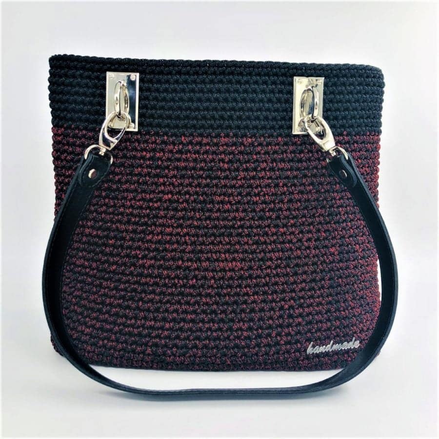 All Day Bag Zante, Μαύρο-Μπορντό Χρώμα